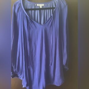 Elegant Blue Women's Top